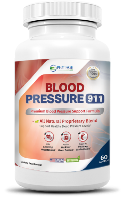 PhytAge Labs Blood Pressure 911 - The Best Method to Lower Your Blood Pressure